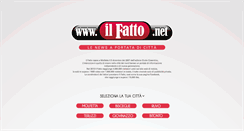 Desktop Screenshot of ilfatto.net